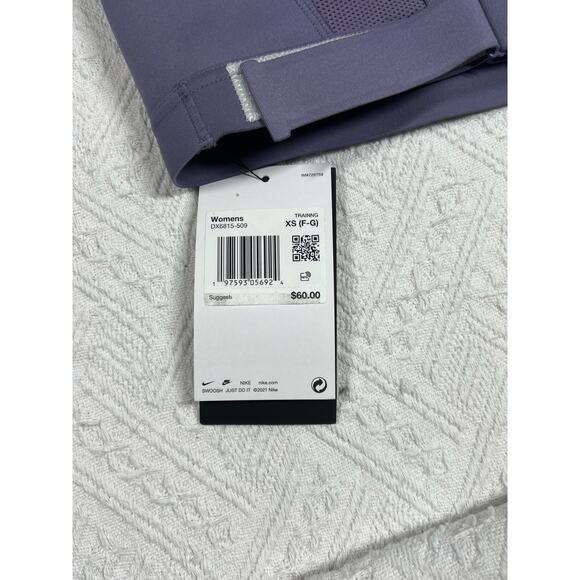 Nike Swoosh High Support Adjustable Sports Bra, in Purple, size XS NWT - Picture 7 of 10